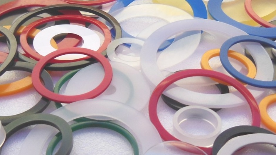 Plastic Washers This image is of plastic washers & gaskets