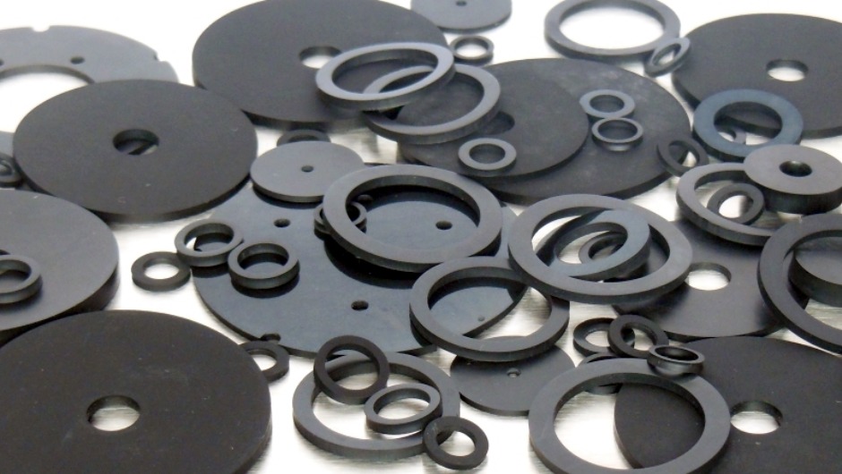 Rubber Washers This image is of rubber washers & gaskets