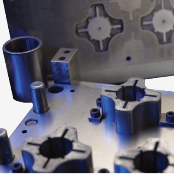 Tooling & Die This image is of two piece die